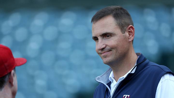 Texas Rangers General Manager Chris Young. Credit: Kiyoshi Mio-USA TODAY Sports Texas Rangers General Manager Chris Young. Credit: Kiyoshi Mio-USA TODAY Sports
