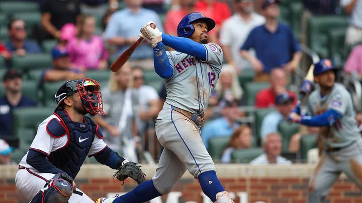 New York Mets shortstop Francisco Lindor. New York Mets shortstop Francisco Lindor.