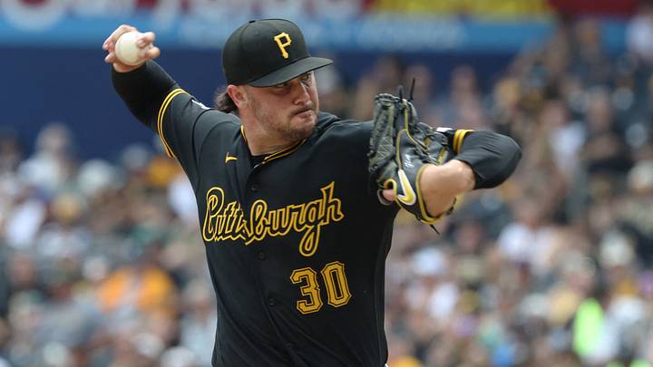 Jul 12, 2026; Pittsburgh, Pennsylvania, USA; Pittsburgh Pirates starting pitcher Paul Skenes (30) pitches against the Milwaukee Brewers during the fifth inning at PNC Park. Mandatory Credit: Charles LeClaire-Imagn Images Jul 12, 2026; Pittsburgh, Pennsylvania, USA; Pittsburgh Pirates starting pitcher Paul Skenes (30) pitches against the Milwaukee Brewers during the fifth inning at PNC Park. Mandatory Credit: Charles LeClaire-Imagn Images