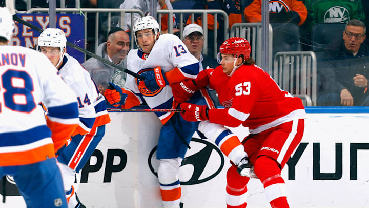 Detroit Red Wings v New York Islanders