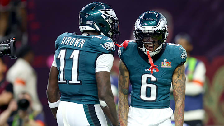 A.J. Brown, DeVonta Smith, Philadelphia Eagles