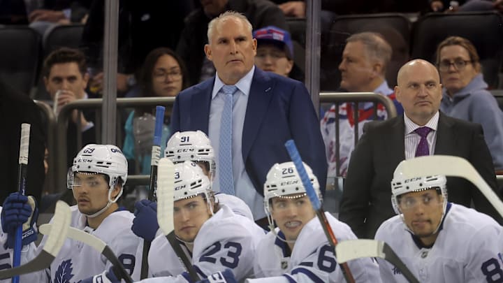 Toronto Maple Leafs head coach Craig Berube | Toronto Maple Leafs vs New York Rangers