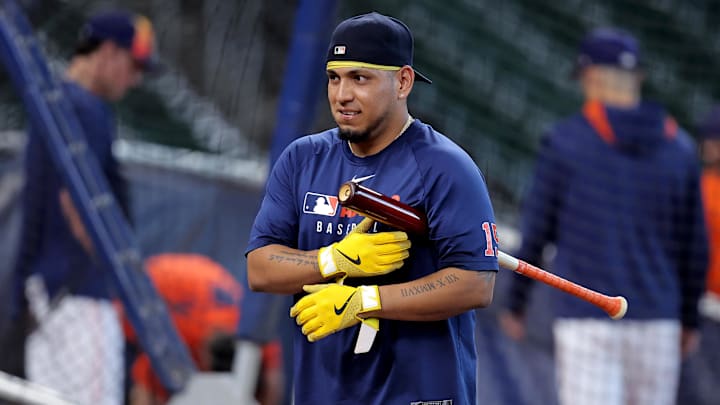 Houston Astros designated hitter Isaac Paredes