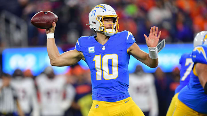 Bet on Justin Herbert to have a big game against the Patriots in Week 17. Bet on Justin Herbert to have a big game against the Patriots in Week 17.