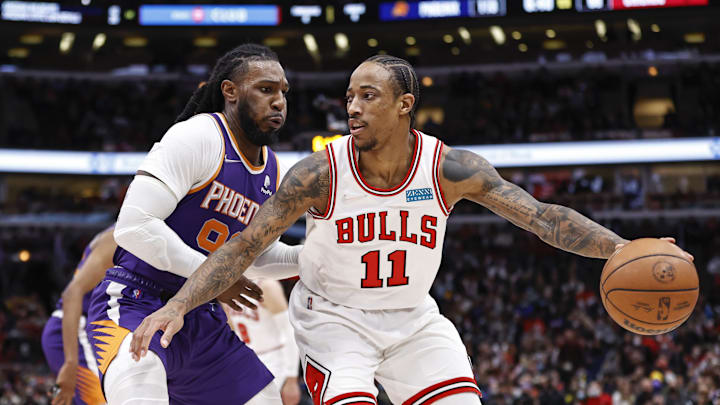 Chicago Bulls forward DeMar DeRozan.