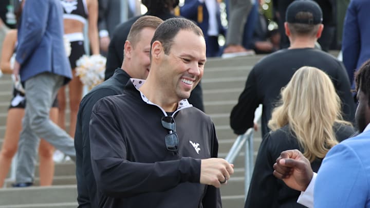 West Virginia University director of athletics Wren Baker