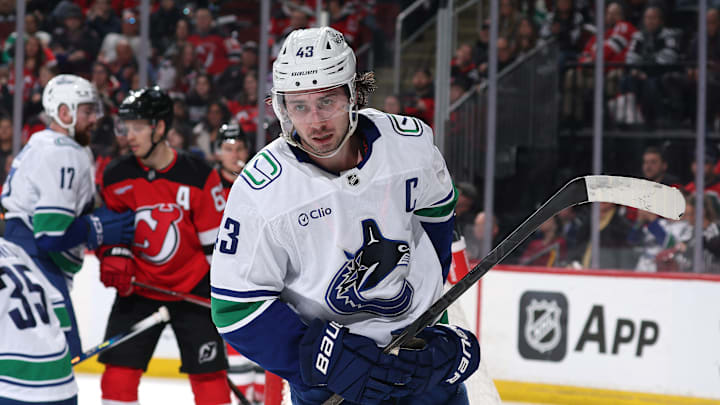 Vancouver Canucks v New Jersey Devils