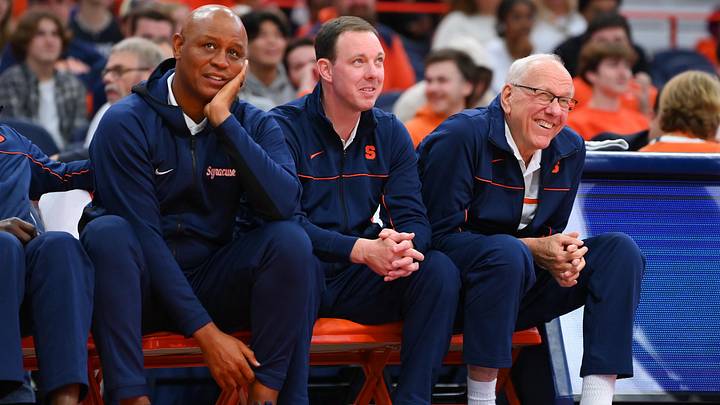 On Sunday, Syracuse basketball's Gerry McNamara and Adrian Autry were on hand at DMV Live, and they sat next to each other.