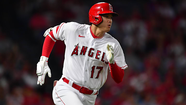 Angels designated hitter Shohei Ohtani