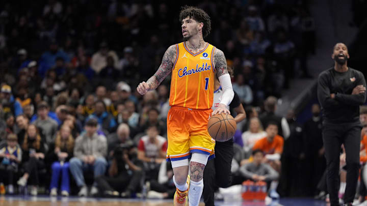 Charlotte Hornets guard LaMelo Ball is a solid prop target on Thursday. Charlotte Hornets guard LaMelo Ball is a solid prop target on Thursday.