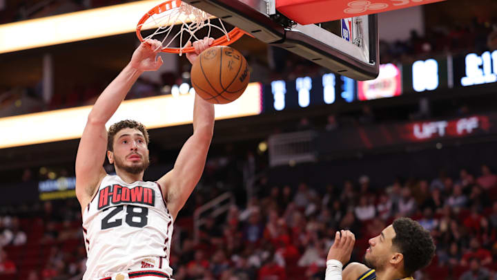 The Houston Rockets' Alperen Sengun is having an interesting season