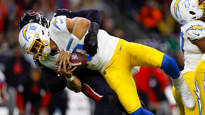 The Houston Texans turned Justin Herbert's second career Playoff game into a nightmare last January