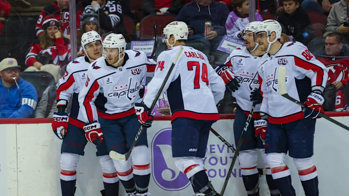 Taylor Raddysh, Washington Capitals Mandatory Credit: Thomas Salus-Imagn Images