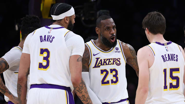 LeBron James, Anthony Davis, Austin Reaves
