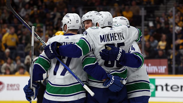 Vancouver Canucks v Nashville Predators