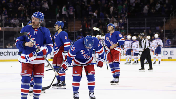 Edmonton Oilers v New York Rangers