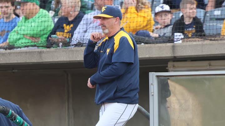 West Virginia University head coach Randy Mazey