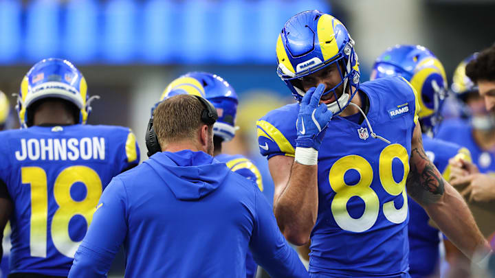 Seattle Seahawks v Los Angeles Rams, Tyler Higbee, Sean McVay