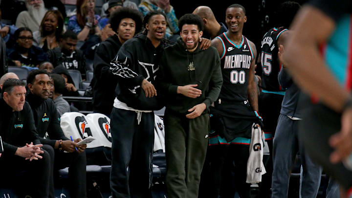 Ja Morant and Scotty Pippen Jr. enjoyed the team’s performance on Monday night.