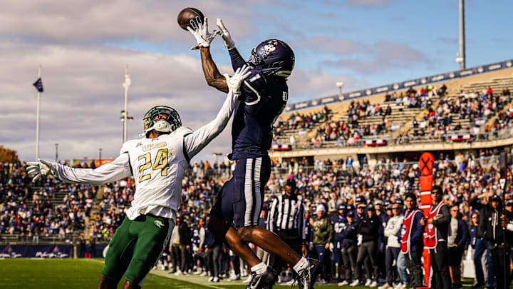 Skyler Bell is the top non-power four offensive prospect in the 2026 NFL Draft