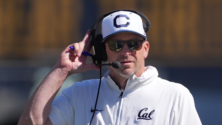 Cal head coach Justin Wilcox Cal head coach Justin Wilcox