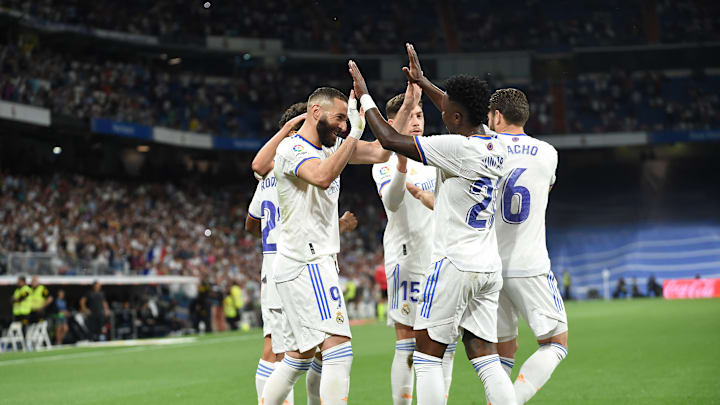 Le Real Madrid est sacré champion d'Espagne 2021- 2022. Le Real Madrid est sacré champion d'Espagne 2021- 2022.
