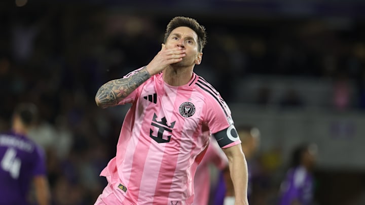 Lionel Messi marcó doblete y dio asistencia en su último partido ante Orlando City