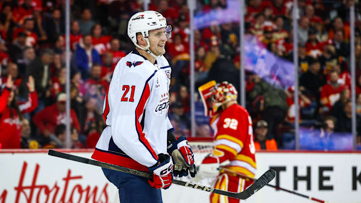 Aliaksei Protas, Washington Capitals Mandatory Credit: Sergei Belski-Imagn Images