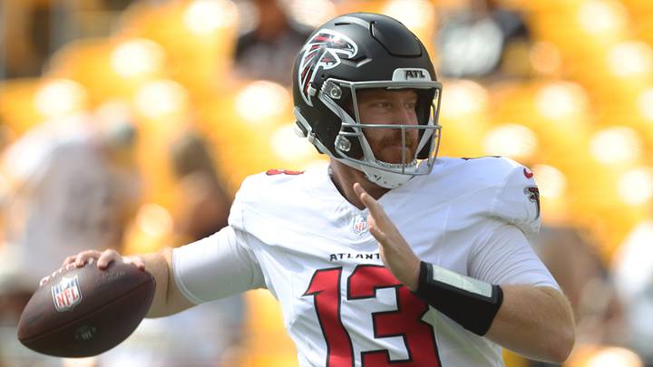 Atlanta Falcons quarterback Cooper Rush 