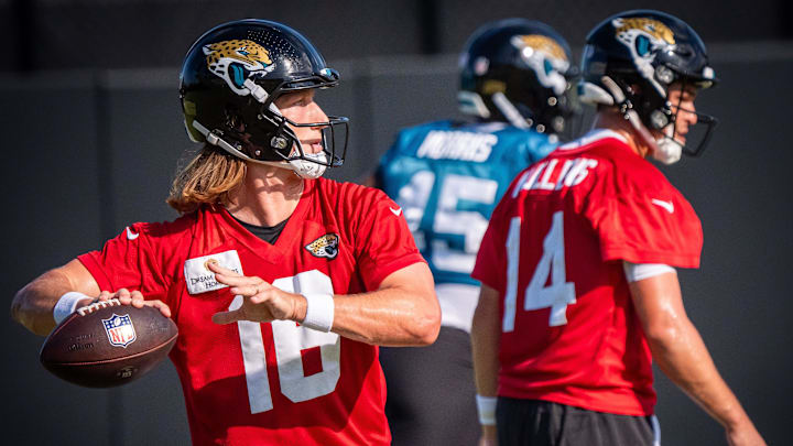 Jacksonville Jaguars quarterback Trevor Lawrence