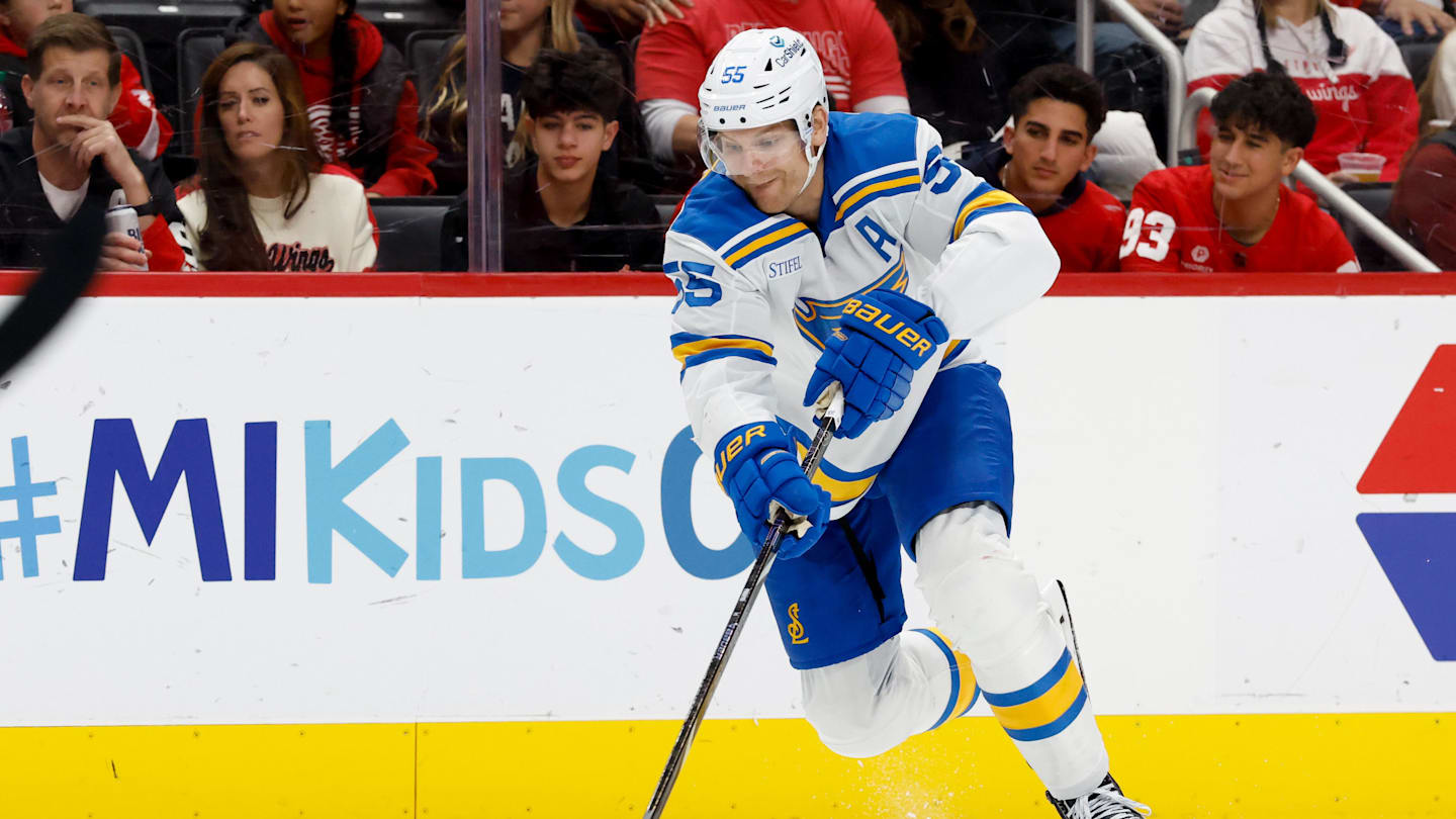 Blues Star Defender Refuses to Waive No-Trade Clause