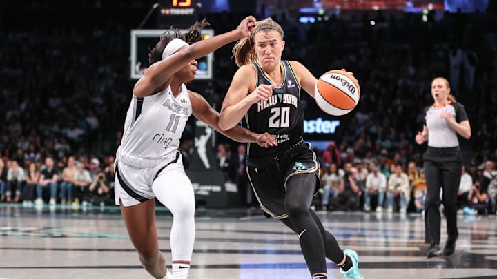 New York Liberty guard Sabrina Ionescu is a great prop target on Tuesday.