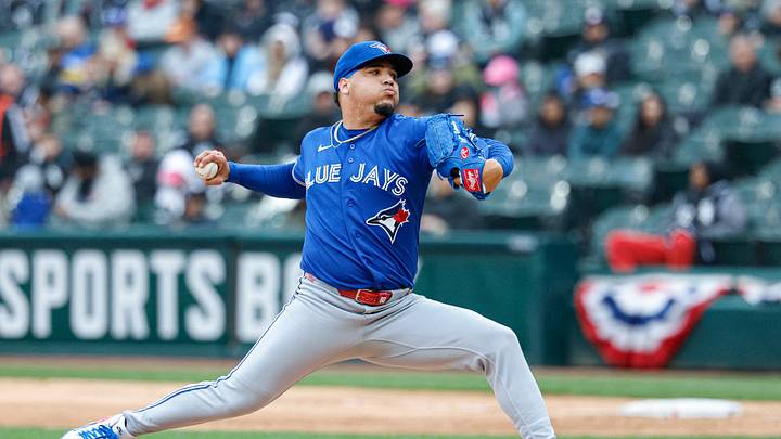 Lázaro Estrado hasn't logged many innings for the Blue Jays this season, but he's filled a pivotal role. Mandatory Credit: Kamil Krzaczynski-Imagn Images