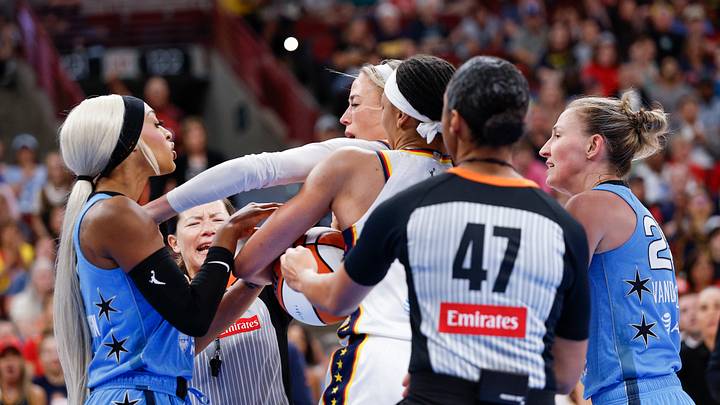 The Flagrant 2 foul called on Sky guard DiJonai Carrington after she fouled the Fever’s Sophie Cunningham generated massive coverage for the WNBA. The Flagrant 2 foul called on Sky guard DiJonai Carrington after she fouled the Fever’s Sophie Cunningham generated massive coverage for the WNBA.