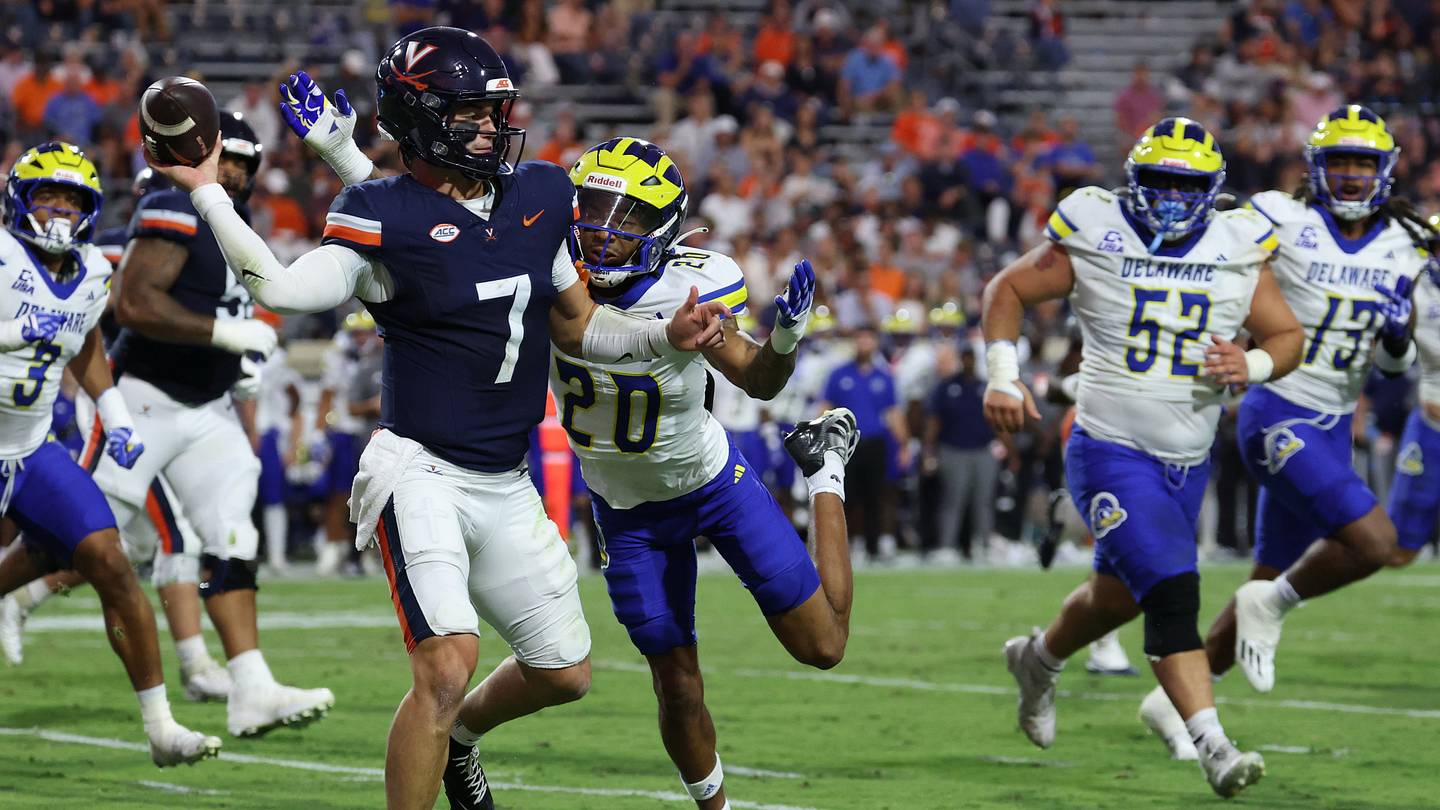 PFF Grades and Snap Count Analysis From Virginia's Big Win Over Delaware