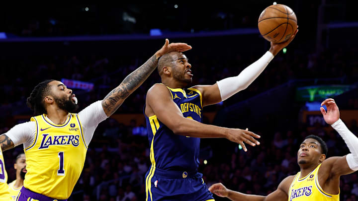 Golden State Warriors v Los Angeles Lakers