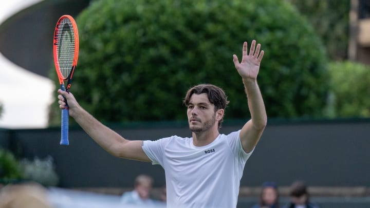 Taylor Fritz talked trash after his match at Wimbledon.