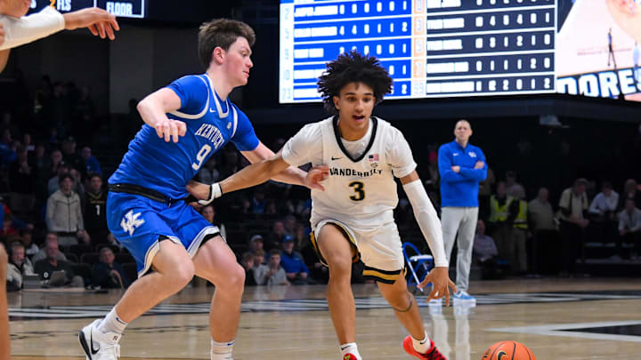 Vanderbilt Commodores guard Tyler Tanner (3) Vanderbilt Commodores guard Tyler Tanner (3)