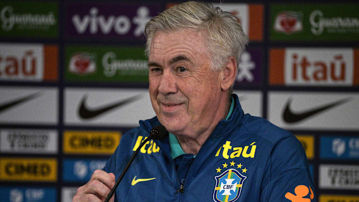 Ancelotti vai para sua segunda Data Fifa à frente da Canarinho