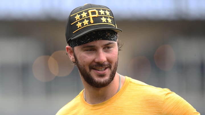 Jun 29, 2025; Pittsburgh, Pennsylvania, USA;  Pittsburgh Pirates pitcher Paul Skenes (30) walks in from the bullpen before the game against the New York Mets at PNC Park. Mandatory Credit: Charles LeClaire-Imagn Images