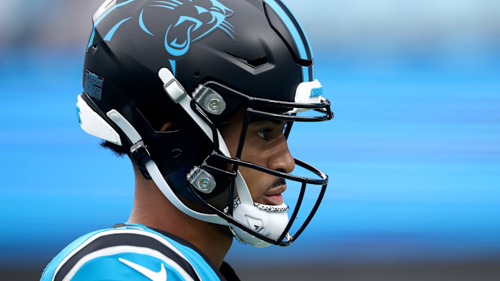 Carolina Panthers quarerback Bryce Young