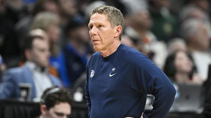 Gonzaga Bulldogs head coach Mark Few.