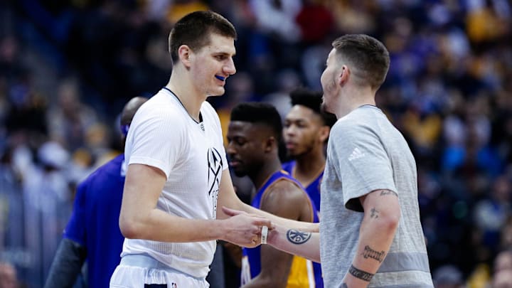Nikola Jokic (Mike Miller back in 2017.