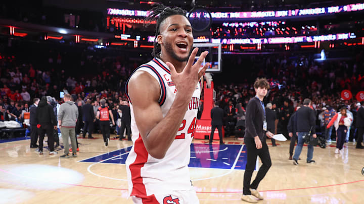 Zuby Ejiofor and St. John's are road favorites at Marquette.