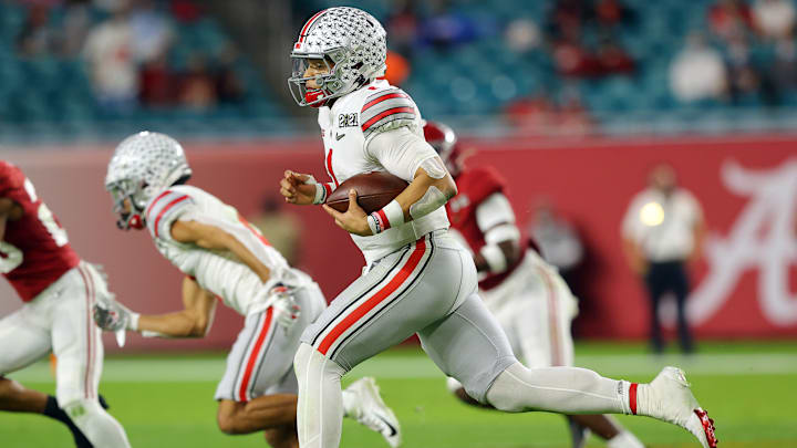 Former Ohio State Quarterback Justin Fields