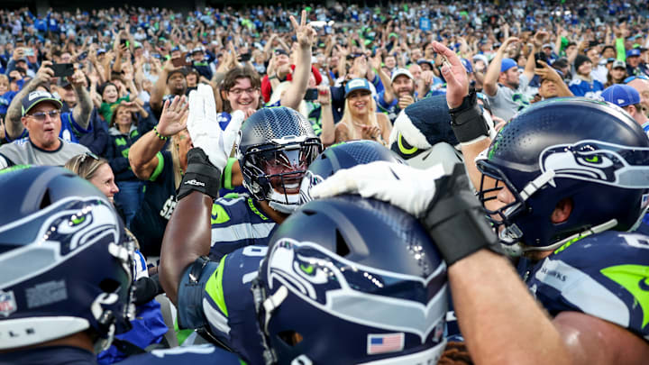 Las Vegas Raiders v Seattle Seahawks - NFL Preseason 2025 - Tory Horton