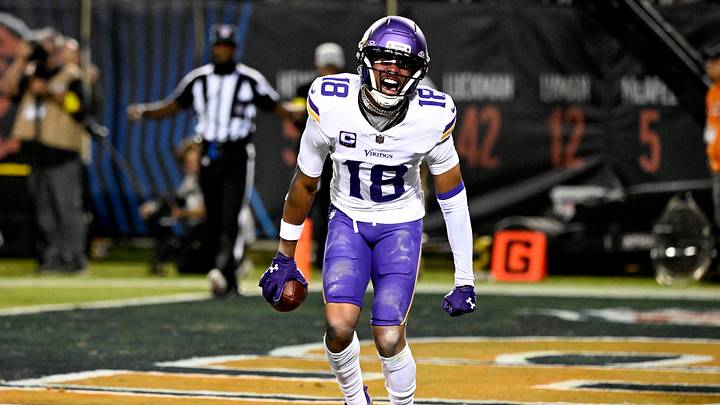 Minnesota Vikings wide receiver Justin Jefferson Minnesota Vikings wide receiver Justin Jefferson