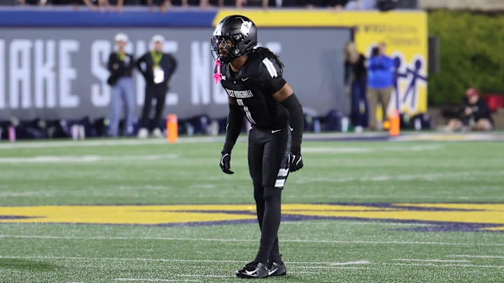 West Virginia University cornerback Garrett Hollis Jr. 