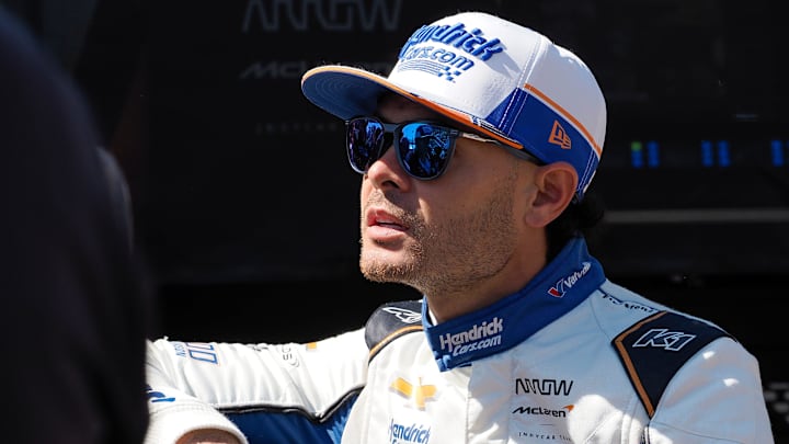 Kyle Larson, Arrow McLaren-Hendrick Motorsports, Indy 500, IndyCar