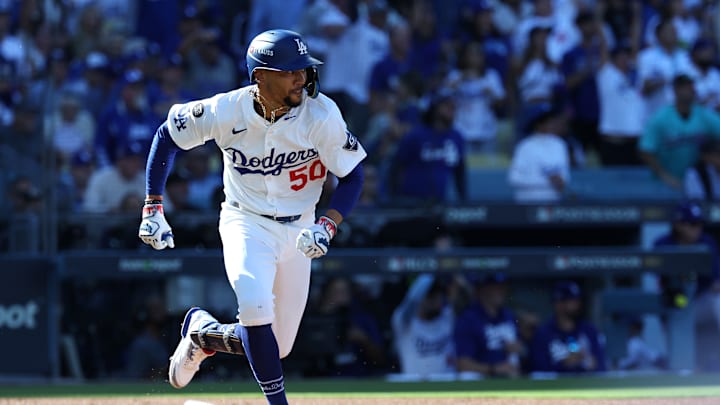 National League Championship Series - Milwaukee Brewers v Los Angeles Dodgers - Game Three National League Championship Series - Milwaukee Brewers v Los Angeles Dodgers - Game Three